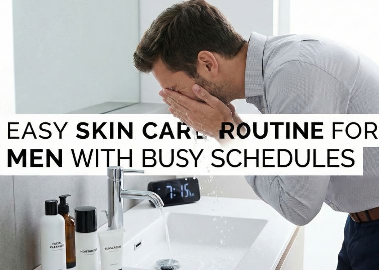 Easy Skin Care Routine for Men with Busy Schedules