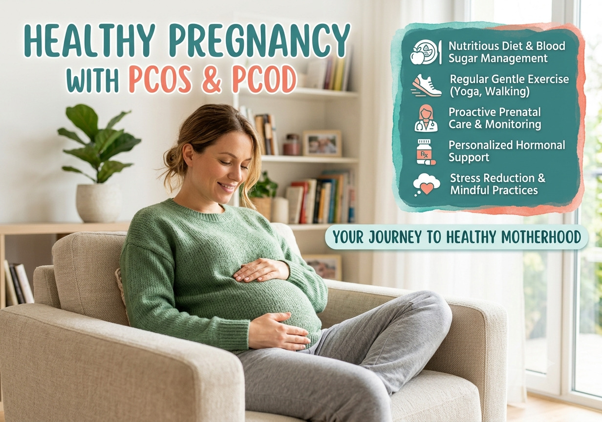 Can You Have a Healthy Pregnancy With PCOS & PCOD?