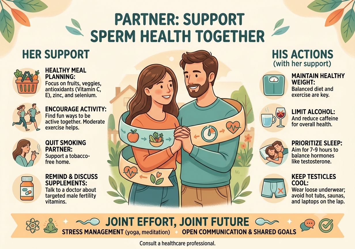 daily habits to improve sperm health
